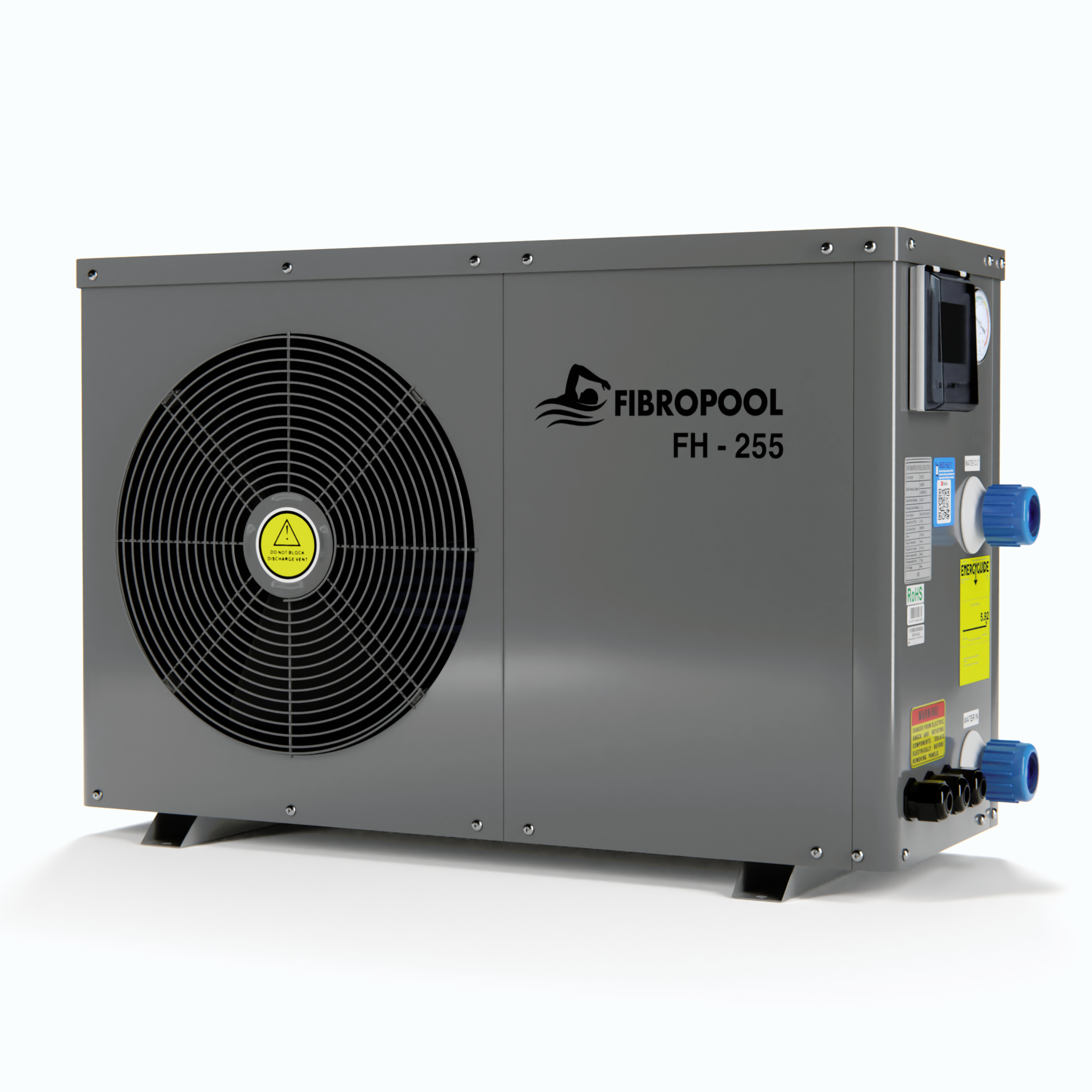 FH255 55,000 BTU 240 Volt Swimming Pool Heat Pump