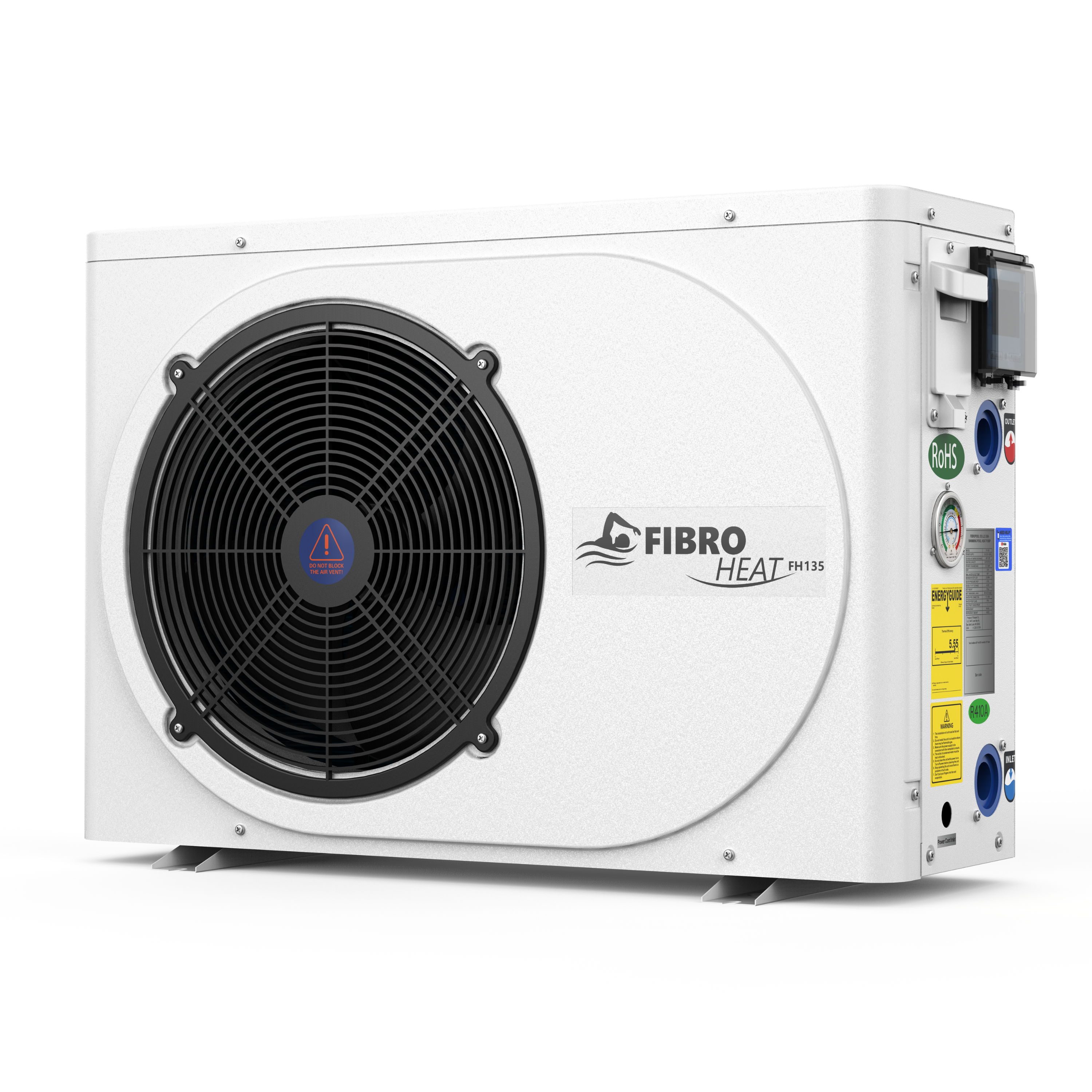 FH135 35,000 BTU 120 Volt Swimming Pool Heat Pump