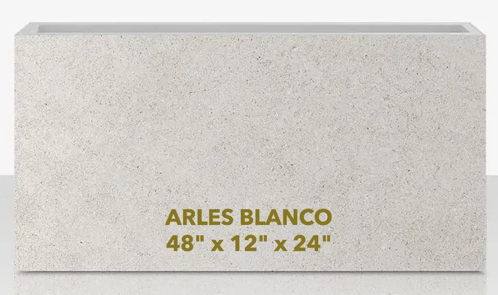 Aries Blanco Designer Porcelain Planters