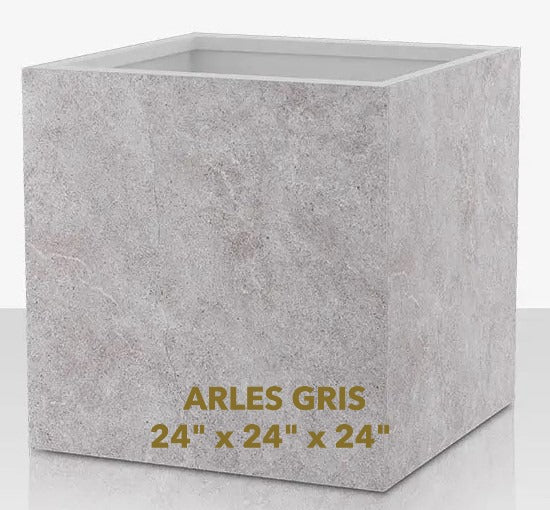 Aries Gris Designer Porcelain Planters