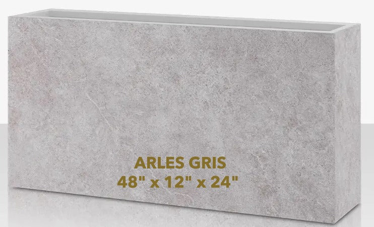 Aries Gris Designer Porcelain Planters