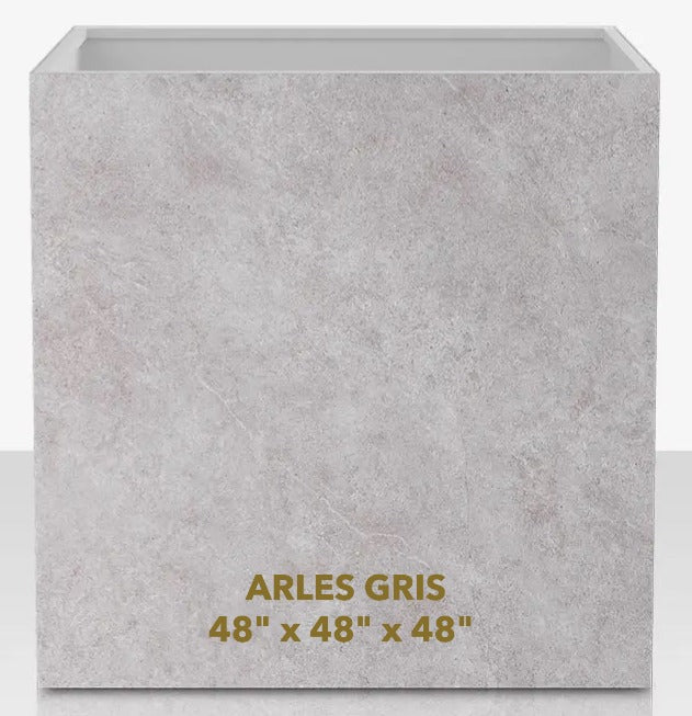 Aries Gris Designer Porcelain Planters