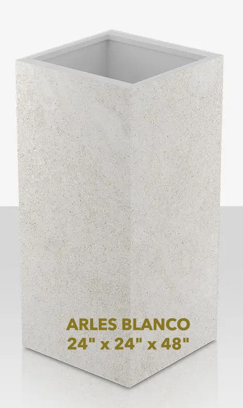 Aries Blanco Designer Porcelain Planters