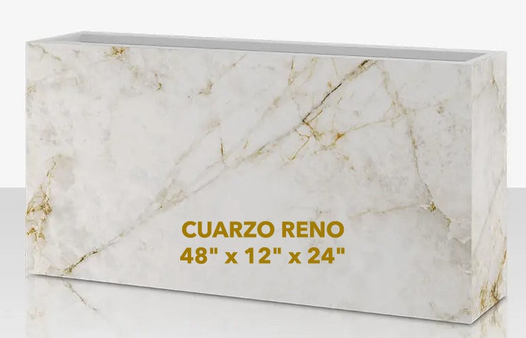 Cuarzo Reno Designer Porcelain Planters