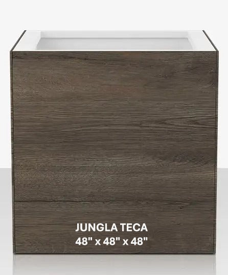 Jungla Teca Designer Porcelain Planters