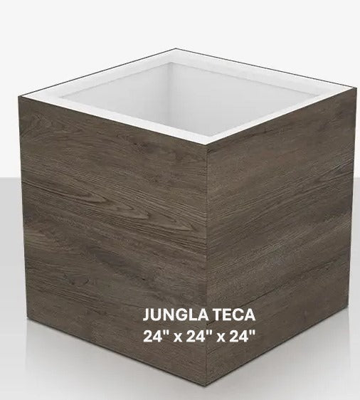 Jungla Teca Designer Porcelain Planters