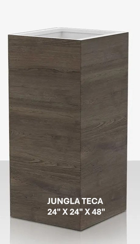 Jungla Teca Designer Porcelain Planters