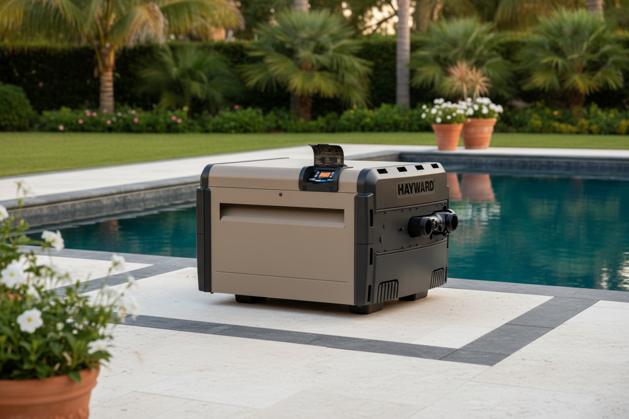 Hayward Universal H-Series Heater 150K BTU - Propane Gas w/ OmniX W3HS150FDP