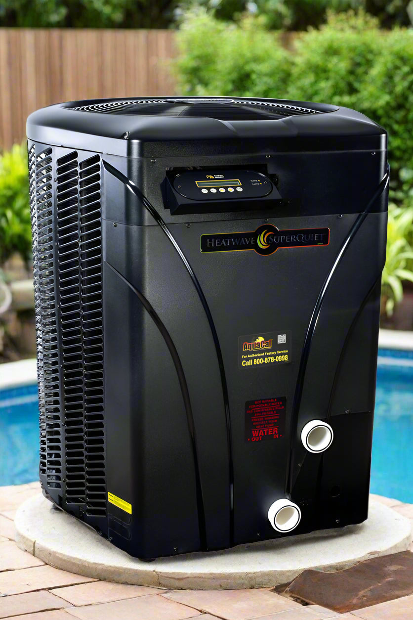 AquaCal HeatWave SuperQuiet Heat Pump Model SQ200R, 138K BTU